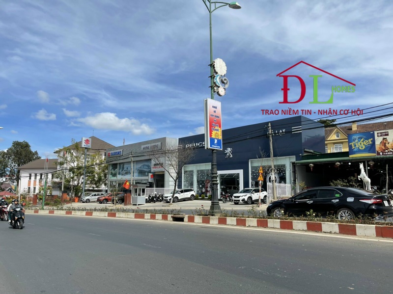 Bán đất mặt tiền kinh doanh Ba Tháng Tư phường 3 Đà Lạt 159m2