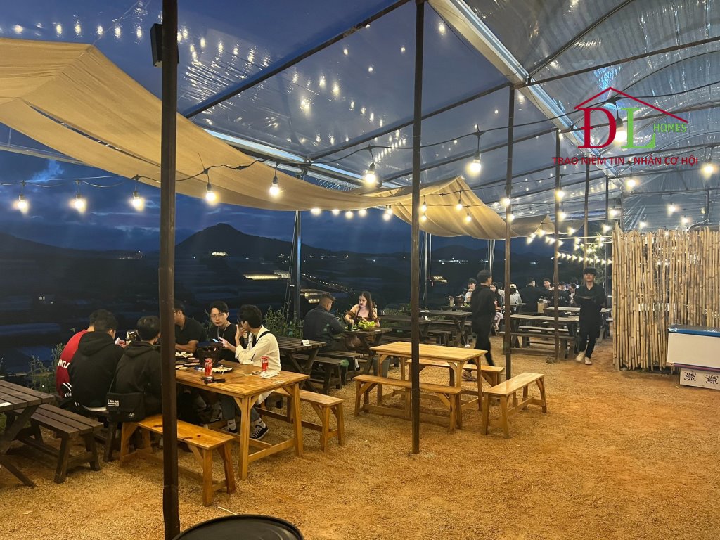 Sang quán nướng Huỳnh Tấn Phát phường 11 Đà Lạt view đẹp